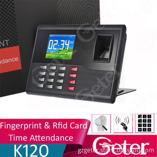 Network Waterproof Biometric fingerprint time attendence with access control system